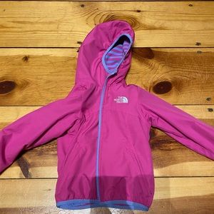 Girls reversible fleece lined jacket 3t